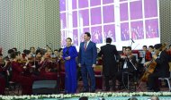 Concert in memory of composer Rejep Rejepov at the Maya Kulieva Conservatory in Ashgabat