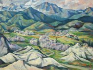 Personal exhibition of paintings by Annadurdy Almammedov opens in Ashgabat