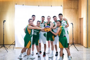 Photo report: Men's and women's teams of Turkmenistan at the Asian Cup in basketball 3x3