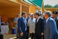 Fotoreportaj: Türkmenistanyñ prezidenti Tatarystanyñ Sabantuesinde hormatly myhmany