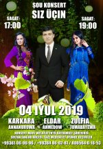 A show concert will be held in Bayramali