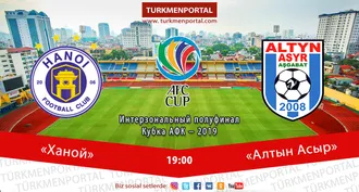 2019 AFC Cup Inter-zone play-off semi-final: FC Hanoi — FC Altyn Asyr