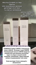 Mary Kay LumiVie yüz nabory Jemma Cosmetics 