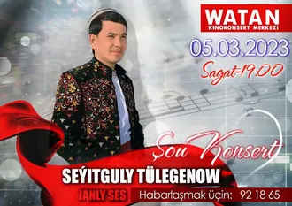 Concert of Seyitguly Tulegenov