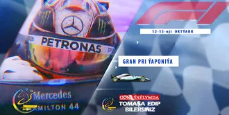 Broadcast of the Japanese Grand Prix on the Türkmenistan Sport TV channel