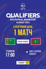 Отборочный турнир Кубка Азии-2022 по футзалу: Туркменистан — Мальдивы