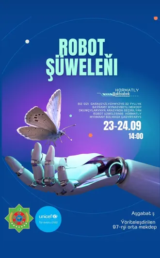 A robot festival will be held in Ashgabat
