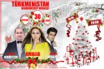 Новогодний концерт в киноконцертном зале «Туркменистан»
