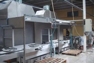 Глазуровочное оборудование для керамической промышленности