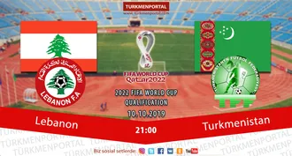 2022 FIFA World Cup qualification: Lebanon − Turkmenistan 