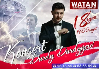 В Ашхабаде пройдет концерт Дурды Дурдыева