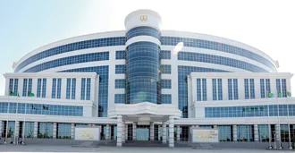 Hospital with a scientific and clinical center of cardiology
