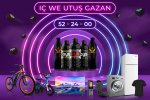 Buy Aýs energy drinks and win prizes under caps