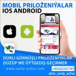 Android we ios mobil priloženiyalar  website duzup beryaris.