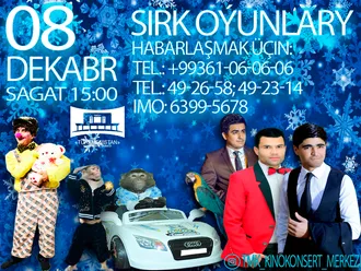 Türkmenistan kinokonsert merkezi Sizi şowhunly konserte çagyrýar. 