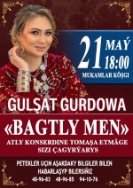 Solo concert by Gulshat Gurdova