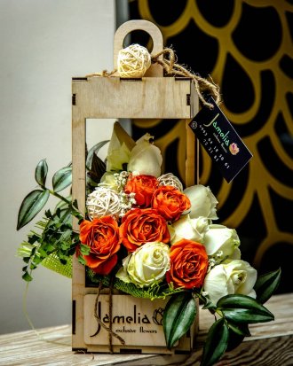 Jamelia exclusive flowers