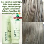 Inçe we selçeň saçlar üçin Faberlic Expert 3D Volume Balzam we Şampuny by Aýbölek Faberlic Aşgabat Kosmetika Ashgabat Фаберлик Туркменистан 