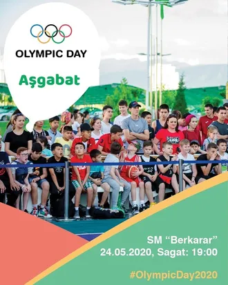 International Olympic Day celebrating in Ashgabat