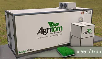 Промышленные гидропонные установки Agritom