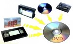 ЗАПИСЬ С ВИДЕОКАССЕТ(miniDV,Hi8mm,VHS стандарт) НА DVD ДИСКИ