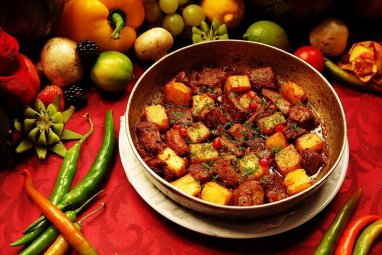 Рецепт приготовления туркменского национального блюда чекдирме