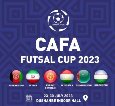 Расписание матчей сборной Туркменистана на турнире CAFA Futsal Cup-2023